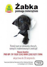 �abka pomaga ratowa� zwi�rz�ta